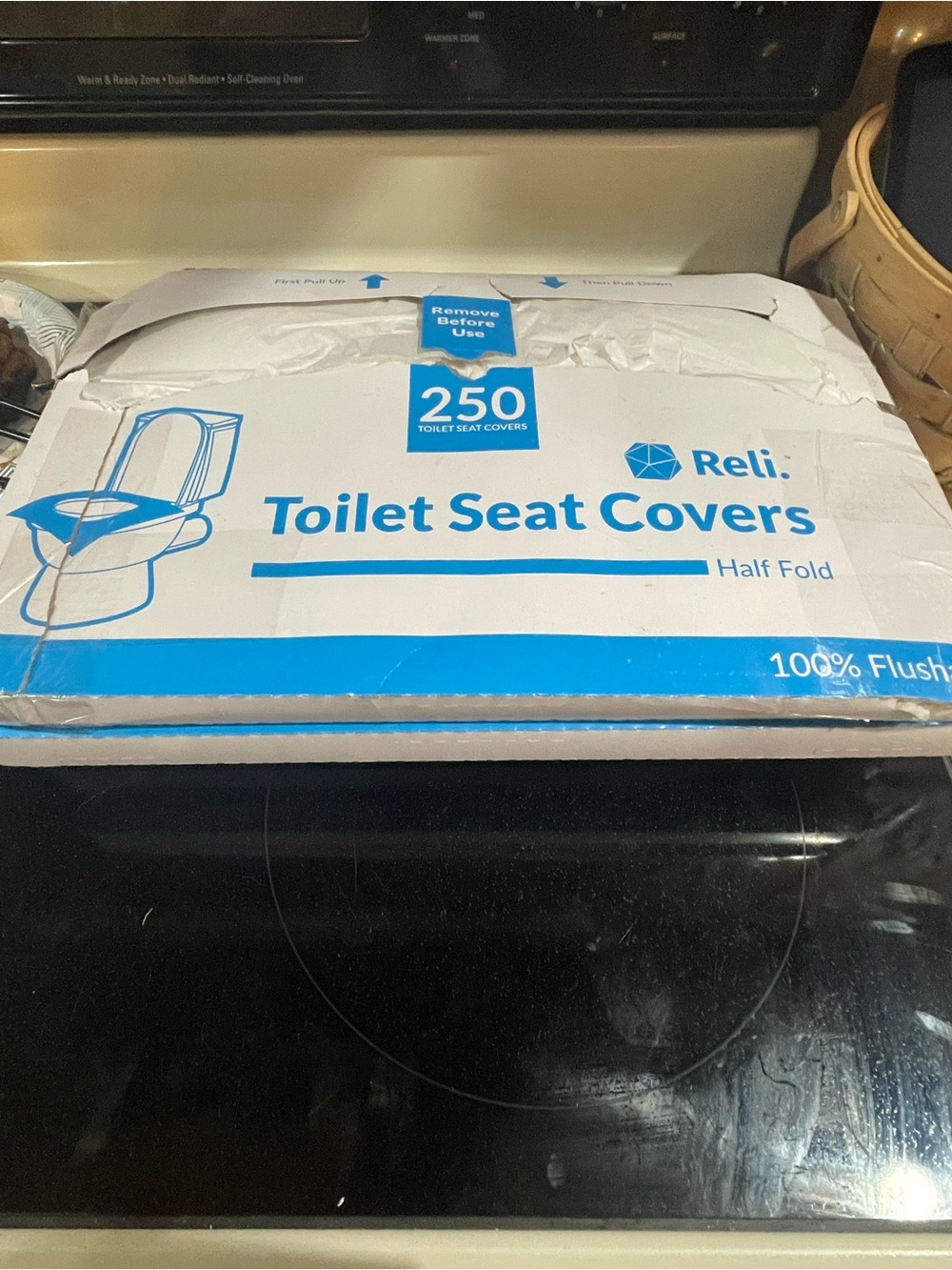 Toilet Seat Covers 250 Toilet Seat Covers X 5 (5packs)